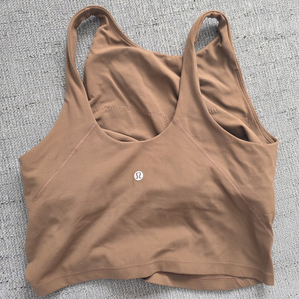 lululemon athletica Women's Brown Sports Bra